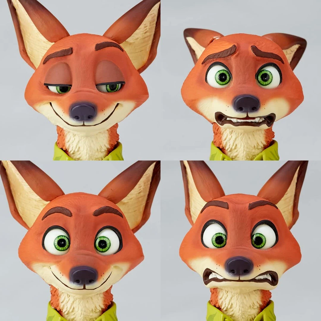 Kaiyodo Revoltech Movie Figure Complex Zootopia Nick Wilde Action Figure 6 Kaiyodo Revoltech Movie Figure Complex Zootopia Nick Wilde Action Figure