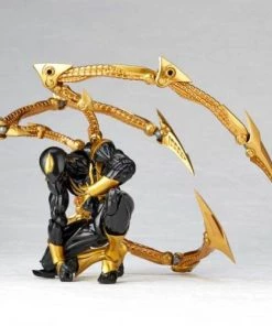 Kaiyodo Revoltech AMAZING YAMAGUCHI 023EX Iron Spider Black Version Limited Edition Action Figure