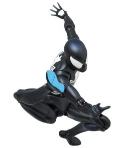 Medicom Toy **Pre Order**MAFEX Spiderman Black Costume (Comic Ver.) Action Figure