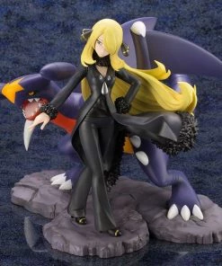 Kotobukiya Artfx+ Kotobukiya Pokemon Cynthia With Garchomp (Shirona With Garburias) ARTFX J 13 Kotobukiya Artfx+ Kotobukiya Pokemon Cynthia With Garchomp (Shirona With Garburias) ARTFX J
