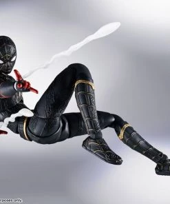 Bandai S.H. Figuarts Spiderman No Way Home Black & Gold Suit Action Figure Bandai S.H. Figuarts