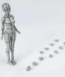 Bandai Bandai S.H. Figuarts **Pre Order**S.H. Figuarts Body Chan Kentaro Yabuki Wire Frame (Gray Color Ver.) Action Figure