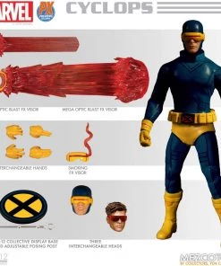 Mezco One 12 Marvel Universe Classic Cyclops PX Previews Exclusive Action Figure Mezco Toys