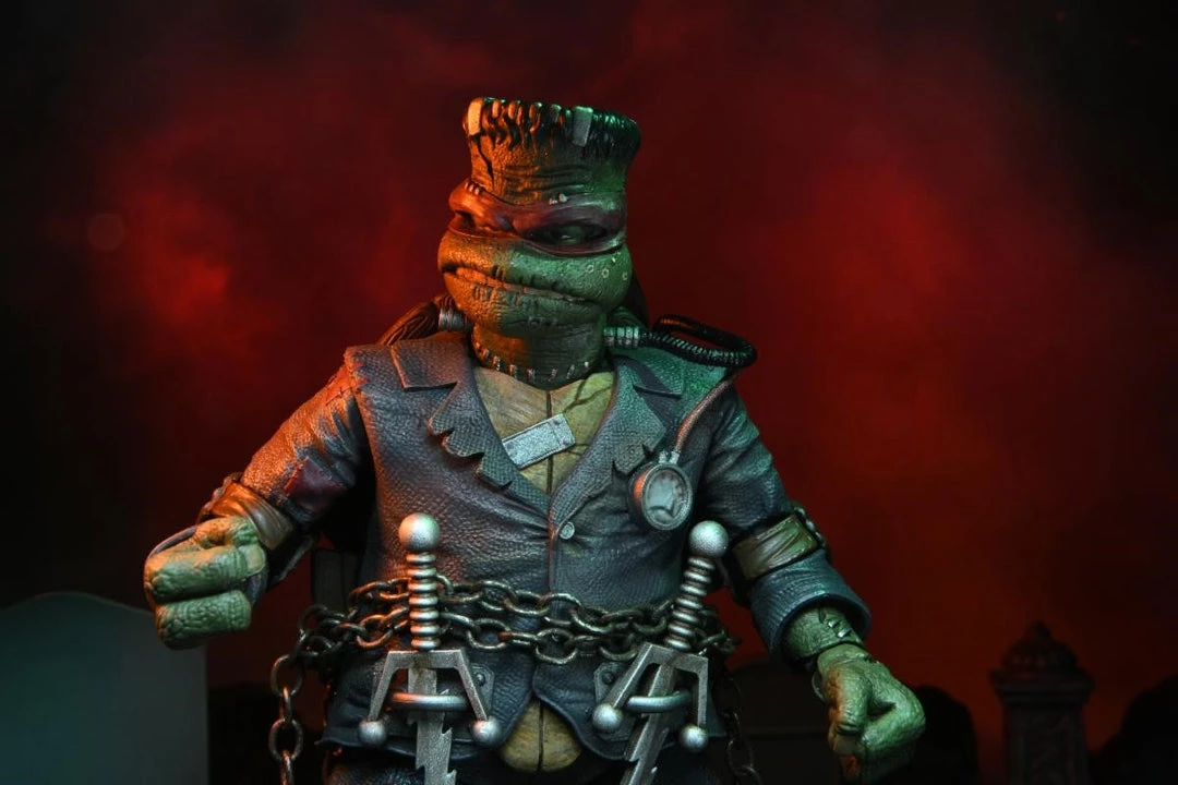 Neca Toys NECA Universal Monsters X TMNT Ultimate Raphael As Frankenstein's Monster Action Figure 7 Neca Toys NECA Universal Monsters X TMNT Ultimate Raphael As Frankenstein's Monster Action Figure