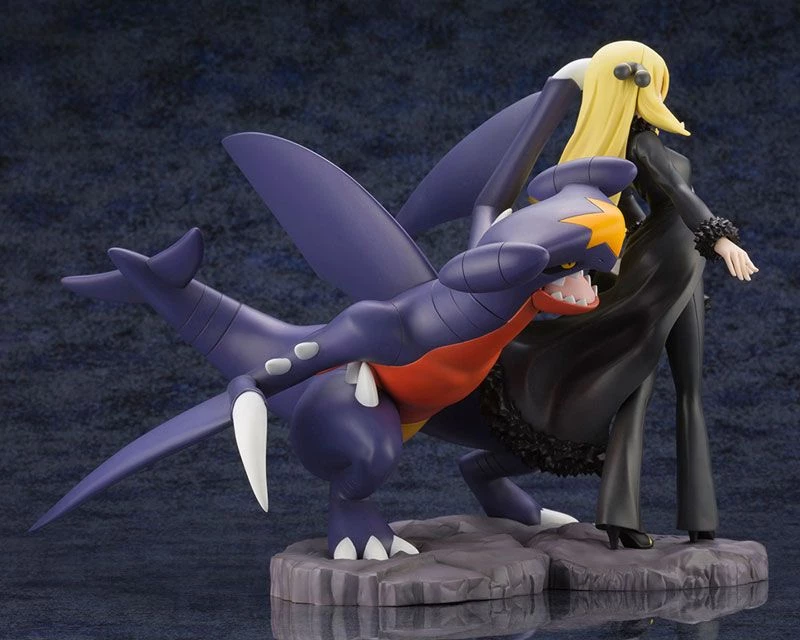 Kotobukiya Artfx+ Kotobukiya Pokemon Cynthia With Garchomp (Shirona With Garburias) ARTFX J 7 Kotobukiya Artfx+ Kotobukiya Pokemon Cynthia With Garchomp (Shirona With Garburias) ARTFX J
