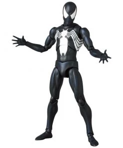 Medicom Toy **Pre Order**MAFEX Spiderman Black Costume (Comic Ver.) Action Figure