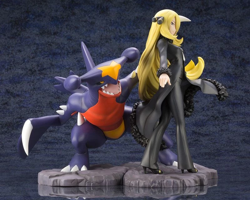 Kotobukiya Artfx+ Kotobukiya Pokemon Cynthia With Garchomp (Shirona With Garburias) ARTFX J 8 Kotobukiya Artfx+ Kotobukiya Pokemon Cynthia With Garchomp (Shirona With Garburias) ARTFX J