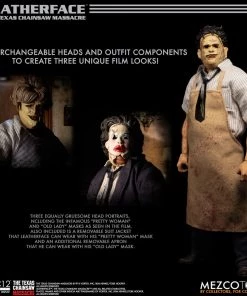 **Pre Order**Mezco One 12 The Texas Chainsaw Massacre (1974) Leatherface Deluxe Edition Action Figure Mezco Toys