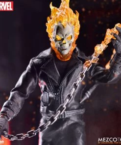 **Pre Order**Mezco One 12 Marvel Ghost Rider & Hell Cycle Set Action Figure 17 **Pre Order**Mezco One 12 Marvel Ghost Rider & Hell Cycle Set Action Figure