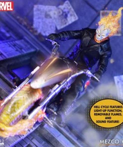 **Pre Order**Mezco One 12 Marvel Ghost Rider & Hell Cycle Set Action Figure 18 **Pre Order**Mezco One 12 Marvel Ghost Rider & Hell Cycle Set Action Figure