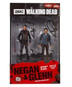 Mcfarlane Toys AMC The Walking Dead Negan & Glenn Deluxe Boxed Set Action Figure