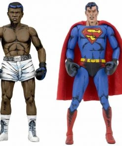 Neca Toys Neca Superman Vs Muhammad Ali 2 Pack Action Figure