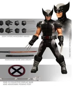 Mezco One 12 Marvel X-Force Wolverine PX Action Figure
