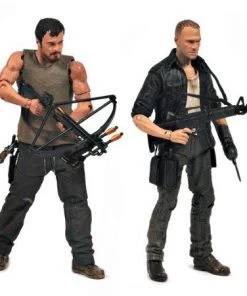 Mcfarlane Toys Daryl + Merle Dixon 2 Pack AMC The Walking Dead Action Figures