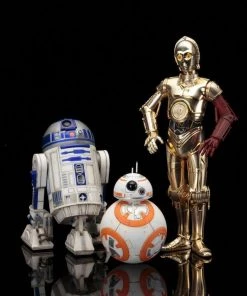 Kotobukiya Star Wars C-3PO R2-D2 And BB-8 The Force Awakens Artfx+ Statue