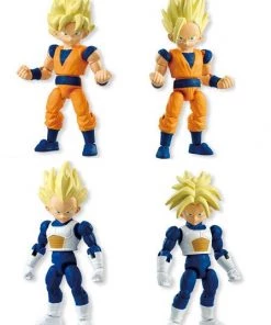 Bandai Shokugan 66 Dragonball Kai Set Of 4 Goku Gohan Vegeta Trunks