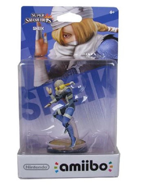 Jazwares Nintendo Amiibo Sheik Wii U Mini Figure 1 Jazwares Nintendo Amiibo Sheik Wii U Mini Figure