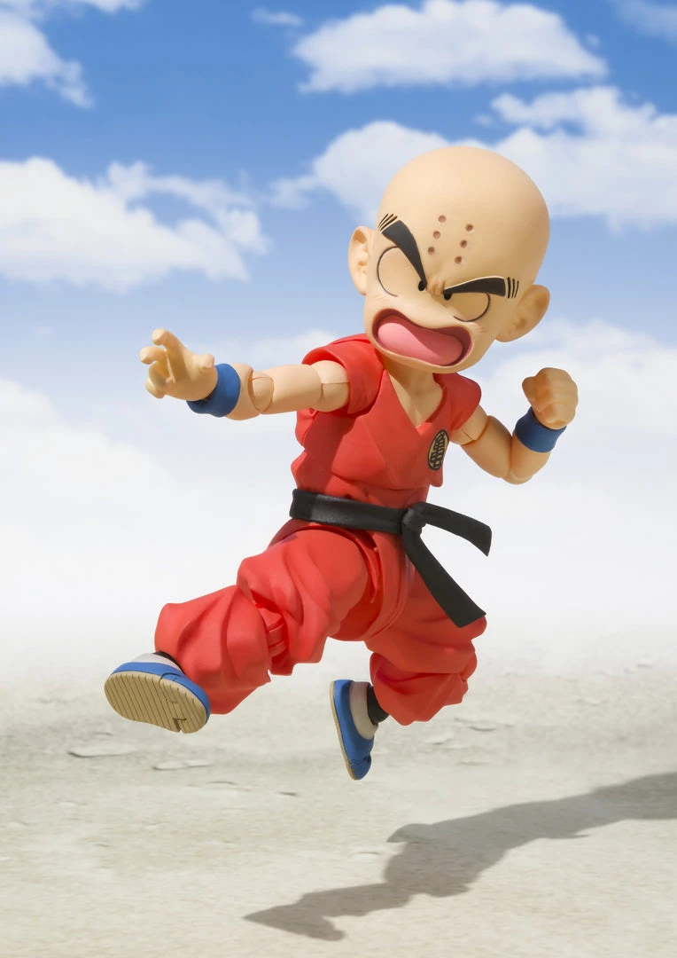 Bandai S.H. Figuarts Dragonball Kid Krillin Action Figure Bandai S.H. Figuarts 3 Bandai S.H. Figuarts Dragonball Kid Krillin Action Figure Bandai S.H. Figuarts