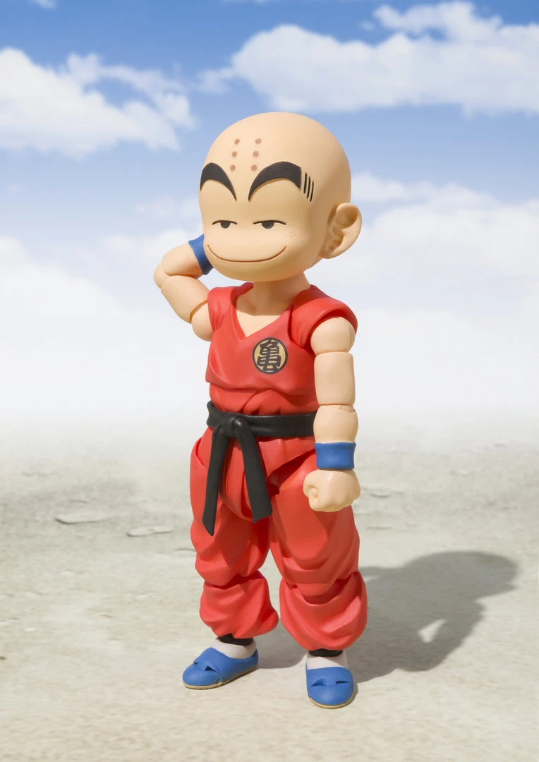 Bandai S.H. Figuarts Dragonball Kid Krillin Action Figure Bandai S.H. Figuarts 5 Bandai S.H. Figuarts Dragonball Kid Krillin Action Figure Bandai S.H. Figuarts