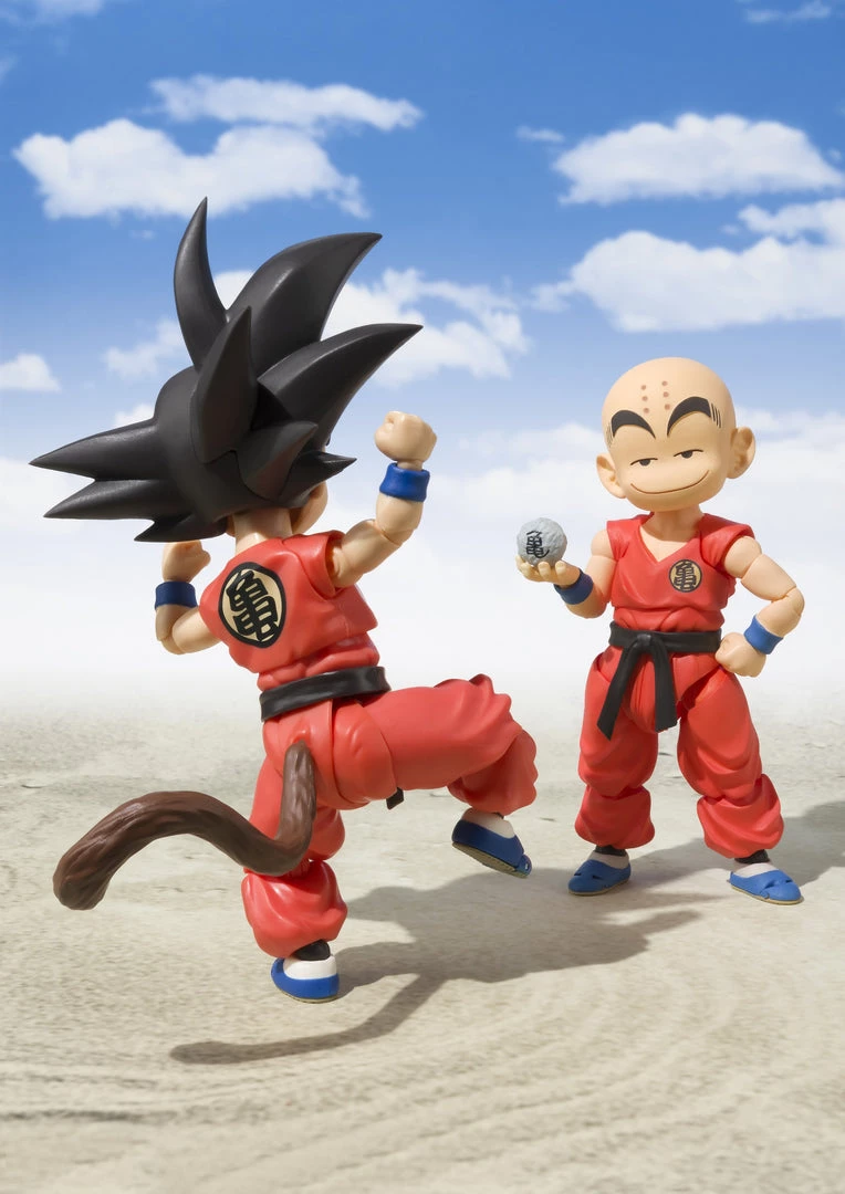 Bandai S.H. Figuarts Dragonball Kid Krillin Action Figure Bandai S.H. Figuarts 6 Bandai S.H. Figuarts Dragonball Kid Krillin Action Figure Bandai S.H. Figuarts