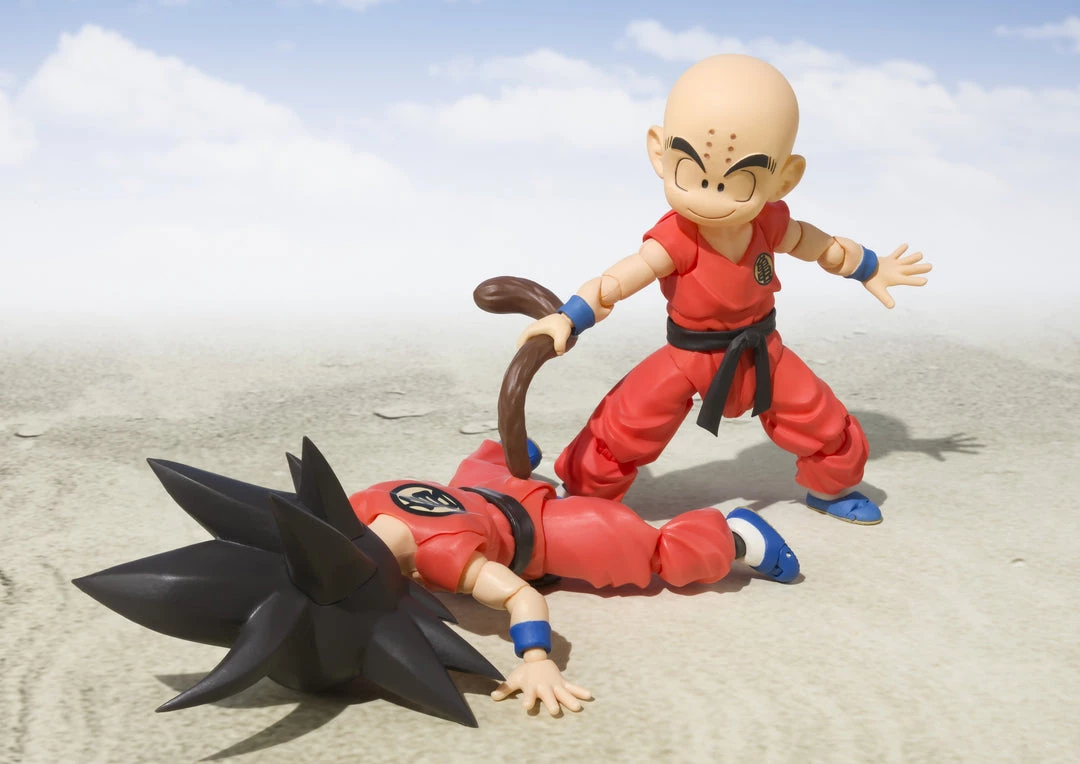 Bandai S.H. Figuarts Dragonball Kid Krillin Action Figure Bandai S.H. Figuarts 7 Bandai S.H. Figuarts Dragonball Kid Krillin Action Figure Bandai S.H. Figuarts