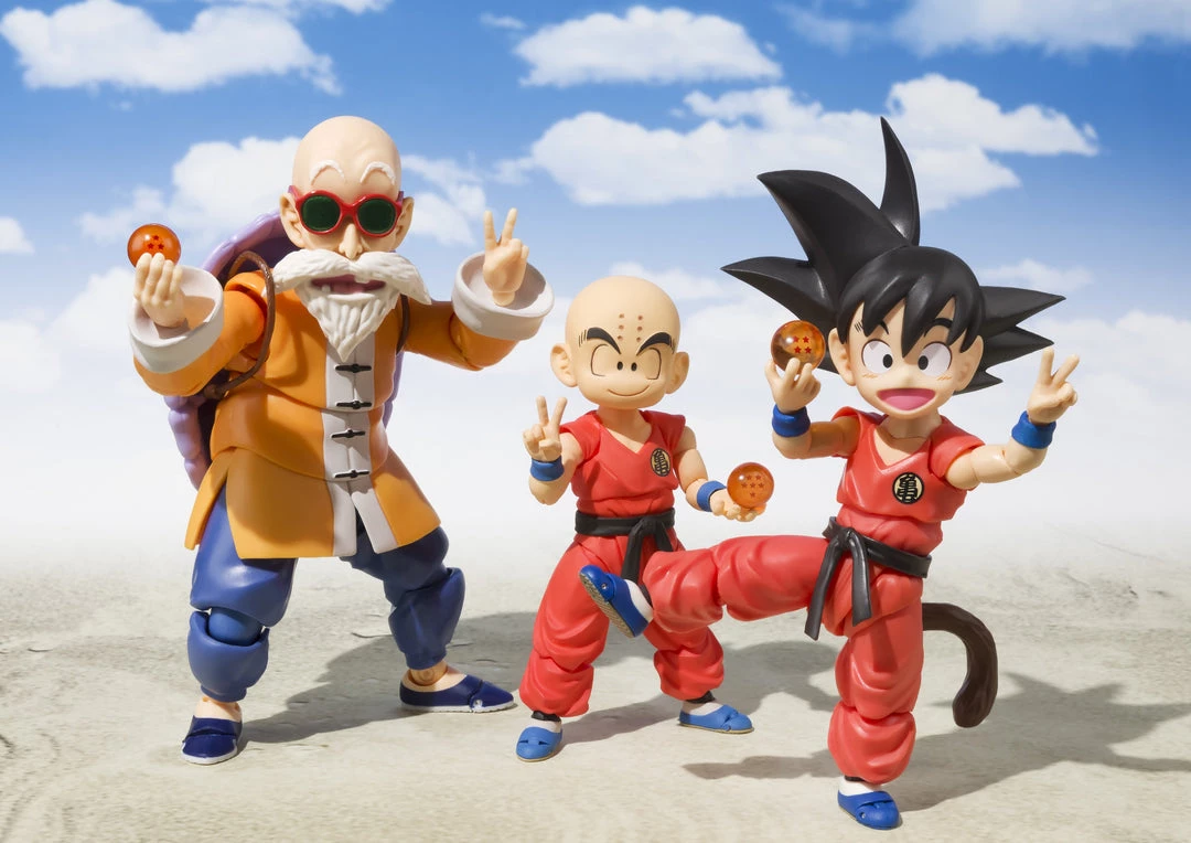 Bandai S.H. Figuarts Dragonball Kid Krillin Action Figure Bandai S.H. Figuarts 8 Bandai S.H. Figuarts Dragonball Kid Krillin Action Figure Bandai S.H. Figuarts