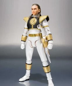 Bandai S.H. Figuarts Mighty Morphin Power Rangers White Ranger Action Figure