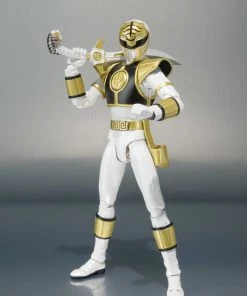 Bandai S.H. Figuarts Mighty Morphin Power Rangers White Ranger Action Figure