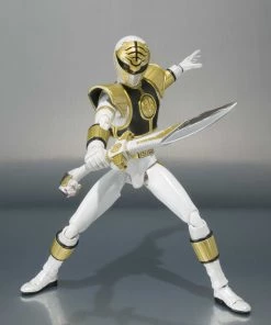 Bandai S.H. Figuarts Mighty Morphin Power Rangers White Ranger Action Figure