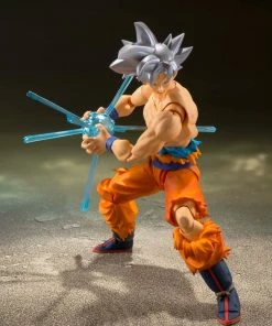 Bandai S.H. Figuarts Son Goku -Ultra Instinct- "Dragon Ball Super" Action Figure Bandai S.H. Figuarts