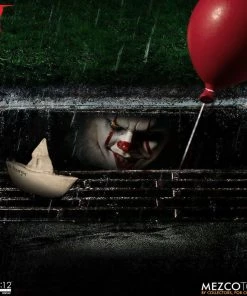 Mezco One 12 IT (2017) Pennywise Action Figure Mezco Toys