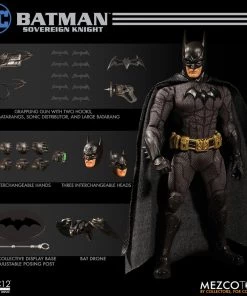 Mezco One 12 DC Comics Batman Sovereign Knight Action Figure