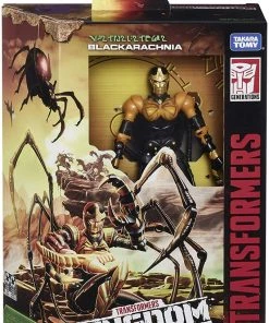 Hasbro Toys Transformers Generations WFC-K5 Kingdom Deluxe Blackarachnia Action Figure Hasbro Transformers