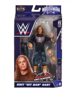 Mattel WWE WrestleMania Elite 2022 Bret Hitman Hart Action Figure