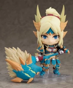 Good Smile Company Nendoroid MONSTER HUNTER WORLD: ICEBORNE Female Zinogre Alpha Armor Ver. 1407-DX Action Figure