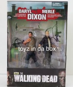 Mcfarlane Toys Daryl + Merle Dixon 2 Pack AMC The Walking Dead Action Figures