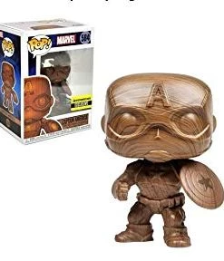 Funko Pop Marvel Captain America Wood Deco Exclusive 584 Vinyl Figure 5 Funko Pop Marvel Captain America Wood Deco Exclusive 584 Vinyl Figure