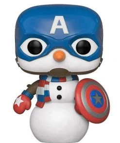 Funko Pop Marvel Holiday Captain America (Snowman) 532 Vinyl Figure