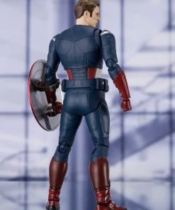 Bandai Bandai S.H. Figuarts S.H. Figuarts Captain America CAP Vs CAP Edition (Avengers: Endgame) Action Figure 9 Bandai Bandai S.H. Figuarts S.H. Figuarts Captain America CAP Vs CAP Edition (Avengers: Endgame) Action Figure