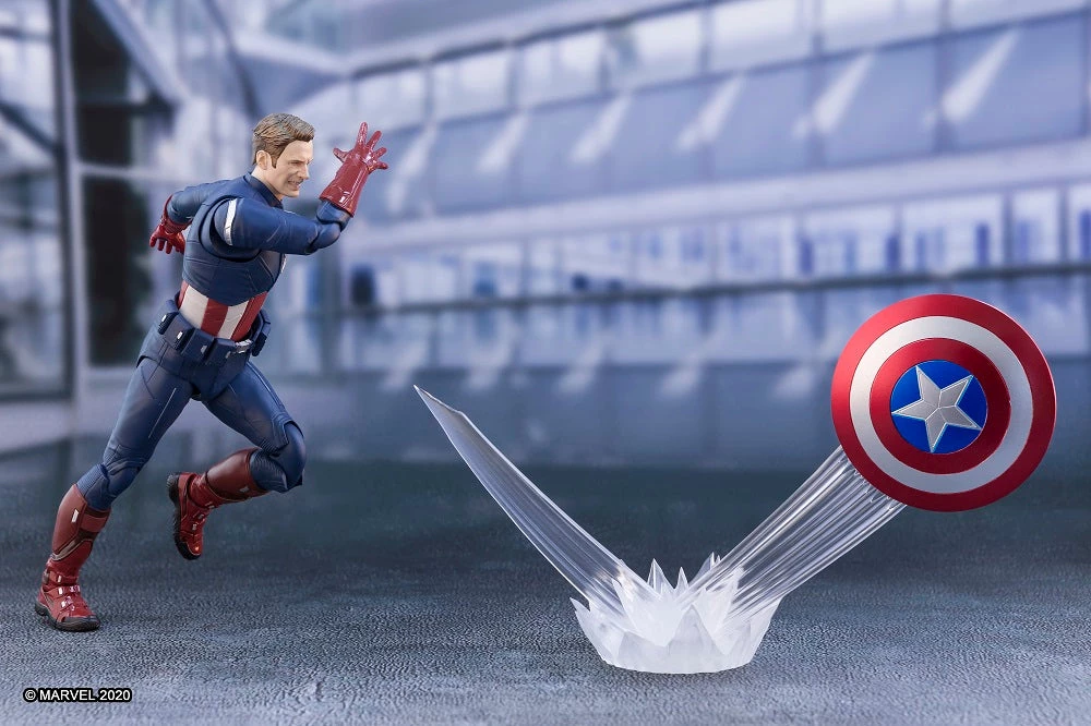 Bandai Bandai S.H. Figuarts S.H. Figuarts Captain America CAP Vs CAP Edition (Avengers: Endgame) Action Figure 2 Bandai Bandai S.H. Figuarts S.H. Figuarts Captain America CAP Vs CAP Edition (Avengers: Endgame) Action Figure