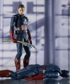 Bandai Bandai S.H. Figuarts S.H. Figuarts Captain America CAP Vs CAP Edition (Avengers: Endgame) Action Figure 8 Bandai Bandai S.H. Figuarts S.H. Figuarts Captain America CAP Vs CAP Edition (Avengers: Endgame) Action Figure