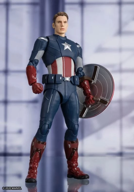 Bandai Bandai S.H. Figuarts S.H. Figuarts Captain America CAP Vs CAP Edition (Avengers: Endgame) Action Figure 1 Bandai Bandai S.H. Figuarts S.H. Figuarts Captain America CAP Vs CAP Edition (Avengers: Endgame) Action Figure