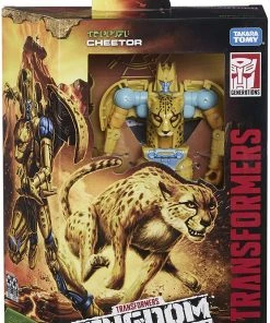 Hasbro Toys Hasbro Transformers Transformers Generations WFC Kingdom Deluxe Cheetor Action Figure