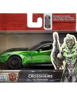 Bandai Jada Die Cast Metals Transformers 1:32 Crosshairs Vehicle