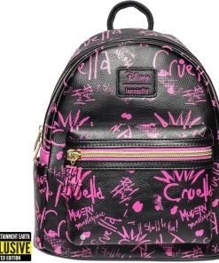 Loungefly Cruella Graffiti Exclusive Mini Backpack Bags/Accessories