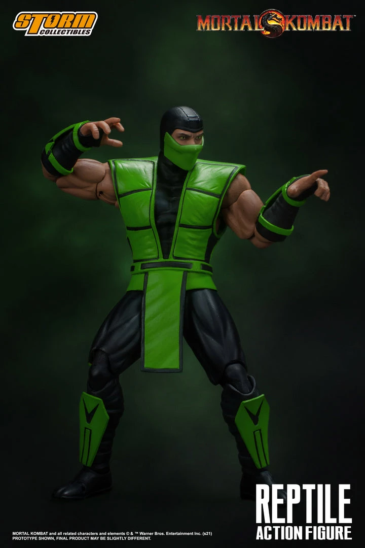 Bandai Storm Collectibles Reptile "Mortal Kombat" 1/12 Action Figure 2 Bandai Storm Collectibles Reptile "Mortal Kombat" 1/12 Action Figure