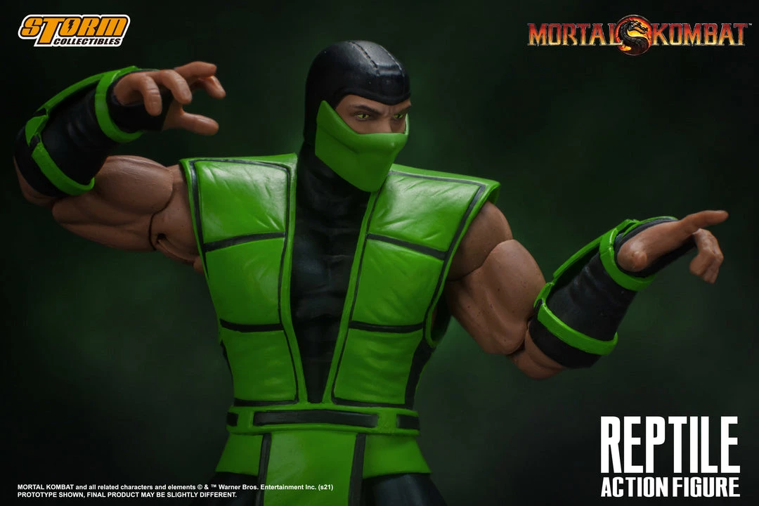 Bandai Storm Collectibles Reptile "Mortal Kombat" 1/12 Action Figure 3 Bandai Storm Collectibles Reptile "Mortal Kombat" 1/12 Action Figure