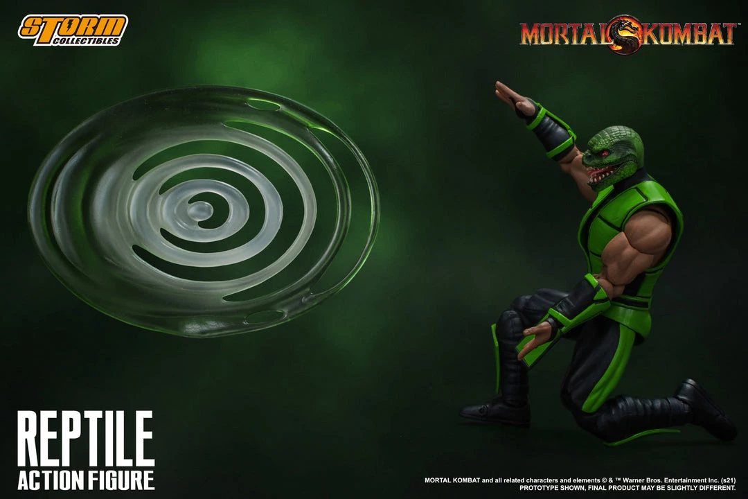 Bandai Storm Collectibles Reptile "Mortal Kombat" 1/12 Action Figure 22 Bandai Storm Collectibles Reptile "Mortal Kombat" 1/12 Action Figure