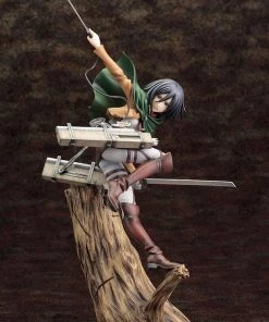 Kotobukiya Artfx+ Kotobukiya ATTACK ON TITAN MIKASA ACKERMAN RENEWAL PACKAGE VER ARTFX J