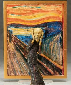 Max Factory **Pre Order**figma The Table Museum The Scream (2nd Re-run) Action Figure